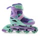 DISNEY Kraina Lodu Rolki soft boot 3 w 1 dla dzieci, regulowane, LED - klasyczne, treningowe, wrotki