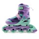 DISNEY Kraina Lodu Rolki soft boot 3 w 1 dla dzieci, regulowane, LED - klasyczne, treningowe, wrotki