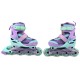 DISNEY Kraina Lodu Rolki soft boot 3 w 1 dla dzieci, regulowane, LED - klasyczne, treningowe, wrotki