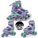 DISNEY Kraina Lodu Rolki soft boot 3 w 1 dla dzieci, regulowane, LED - klasyczne, treningowe, wrotki