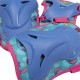 DISNEY Stitch NIebiesko-różowe ochraniacze dziecięce na rolki - kolana, łokcie, nadgarstki