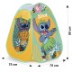 DISNEY Lilo i Stitch Kolorowy namiot samorozkładalny z pokrowcem, zabawka do ogrodu i domu dla dzieci 75x75x90 cm
