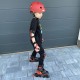 MARVEL Spider-Man Rolki soft boot 3 w 1 dla dzieci, regulowane, LED - klasyczne, treningowe, wrotki