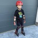 MARVEL Spider-Man Rolki soft boot 3 w 1 dla dzieci, regulowane, LED - klasyczne, treningowe, wrotki