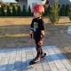 MARVEL Spider-Man Dziecięca deskorolka FISZKA 55cm, antypoślizgowa, lekka i stabilna 20-50 kg