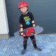 MARVEL Spider-Man Dziecięca deskorolka FISZKA 67cm, antypoślizgowa, lekka i stabilna do 100 kg