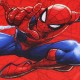 MARVEL Spider-Man Deska do nauki pływania, lekka i bezpieczna 44x30x4cm