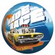 Hot Wheels Kolorowa, gumowa piłka 23 cm, lekka, PLAŻOWA, DO GRANIA, DO ZABAWY 10m+