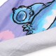DISNEY Stitch Fioletowy ręcznik bawełniany, ręcznik plażowy, kąpielowy dla dzieci 70x140 cm OEKO-TEX