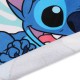 DISNEY Stitch Biały ręcznik bawełniany, ręcznik plażowy, kąpielowy dla dzieci 70x140 cm OEKO-TEX