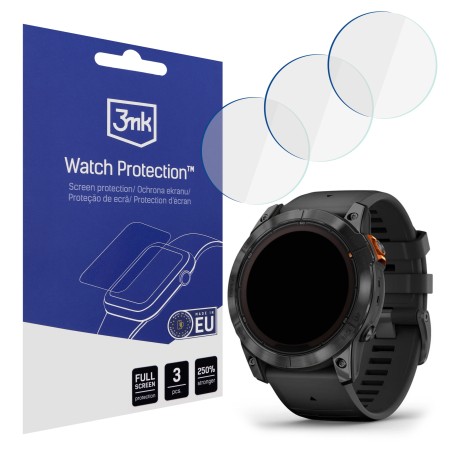 Ochrona na ekran smartwatcha, zegarka Garmin Garmin Fenix 7 Pro Solar - 3mk Watch Protection FlexibleGlass