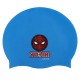 Spider-Man Bonnet de bain MARVEL en silicone pour enfants 3+, Extensible, Taille universelle pour piscine