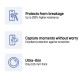 Szkło na obiektyw aparatu do Apple iPhone 16 Pro, ultracienkie - 3mk Lens Protection