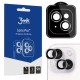 Srebrne szkło hartowane na obiektyw aparatu do Apple iPhone 15 - 3mk Lens Protection Pro