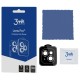 Srebrne szkło hartowane na obiektyw aparatu do Apple iPhone 15 - 3mk Lens Protection Pro