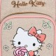 Hello Kitty Lniana saszetka, mała torebka z regulowanym paskiem, mini torebka 17x5x12 cm