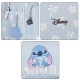 Disney Stitch Niebieski plecak damski, pojemny, plecak miejski 32x25x13cm