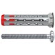 Fischer Kołki DuoHM 6 x 55 S PH TX, śruba z łbem soczewkowym, napęd TORX