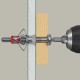 Fischer Kołki DuoHM 6 x 55 S PH TX, śruba z łbem soczewkowym, napęd TORX