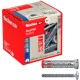 Fischer Kołki DuoHM 6 x 55 S PH TX, śruba z łbem soczewkowym, napęd TORX