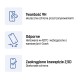 Nietłukące szkło hartowane Apple iPhone 13 / iPhone 13 Pro / iPhone 14, odporne na zarysowania, 0,3 mm grubości - HardGlass 3mk