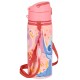 DISNEY Stitch Aluminiowa butelka termiczna, ustnik, bidon z paskiem na ramię, dla dziewczynki 600ml