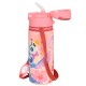 DISNEY Stitch Aluminiowa butelka termiczna, ustnik, bidon z paskiem na ramię, dla dziewczynki 600ml