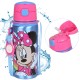 DISNEY Myszka Minnie Aluminiowa butelka termiczna, ustnik, bidon z paskiem na ramię, dla dziewczynki 600ml