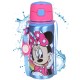 DISNEY Myszka Minnie Aluminiowa butelka termiczna, ustnik, bidon z paskiem na ramię, dla dziewczynki 600ml
