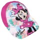 DISNEY Myszka Minnie Różowa czapka z daszkiem dla dziewczynki, regulowana