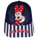 DISNEY Myszka Minnie Granatowa czapka z daszkiem dla dziewczynki, regulowana
