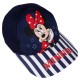 DISNEY Myszka Minnie Granatowa czapka z daszkiem dla dziewczynki, regulowana