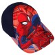 MARVEL Spider Man Granatowa BAWEŁNIANA czapka z daszkiem dla chłopca, regulowana