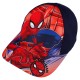 MARVEL Spider Man Granatowa BAWEŁNIANA czapka z daszkiem dla chłopca, regulowana