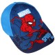 MARVEL SpiderMan Niebieska czapka z daszkiem dla chłopca, regulowana