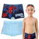 MARVEL Spider Man Chłopięce kąpielówki, bokserki kąpielowe na basen, niebieskie