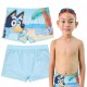 Bluey Chłopięce kąpielówki, bokserki kąpielowe na basen, niebieskie