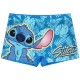 DISNEY Stitch Chłopięce kąpielówki, bokserki kąpielowe na basen, niebieskie