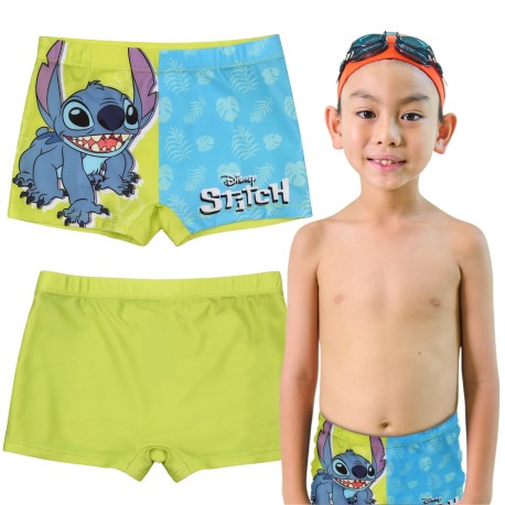DISNEY Stitch Chłopięce kąpielówki, bokserki kąpielowe na basen