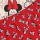 DISNEY Myszka Minnie Damska piżama z krótkim rękawem, NA LATO dwuczęściowa, bawełniana