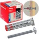 Fischer Kołki DuoHM 4 x 55 S PH TX, śruba z łbem soczewkowym, napęd TORX 25szt