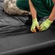 AGROWŁÓKNINA CZARNA 1,6mx1,6m 50g z UV POLSKA