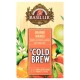 BASILUR Cold Brew - Owocowa herbata bezkofeinowa z aromatem mango i cytrusów, herbata na zimno w saszetkach 20 x 2 g
