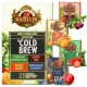 BASILUR Cold Brew - Zestaw 4 smaków owocowych, bezkofeinowa herbata na zimno w saszetkach 20 x 2 g
