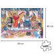 Jumbo Konkurs mody, puzzle 1000 elementów Wasgij Original 42