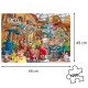 Jumbo Afera w muzeum, puzzle 1000 elementów Wasgij Original 42