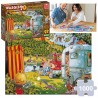 Jumbo W lesie, puzzle 1000 elementów Wasgij Retro Original 7