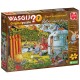 Jumbo W lesie, puzzle 1000 elementów Wasgij Retro Original 7