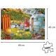 Jumbo W lesie, puzzle 1000 elementów Wasgij Retro Original 7