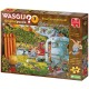 Jumbo W lesie, puzzle 1000 elementów Wasgij Retro Original 7